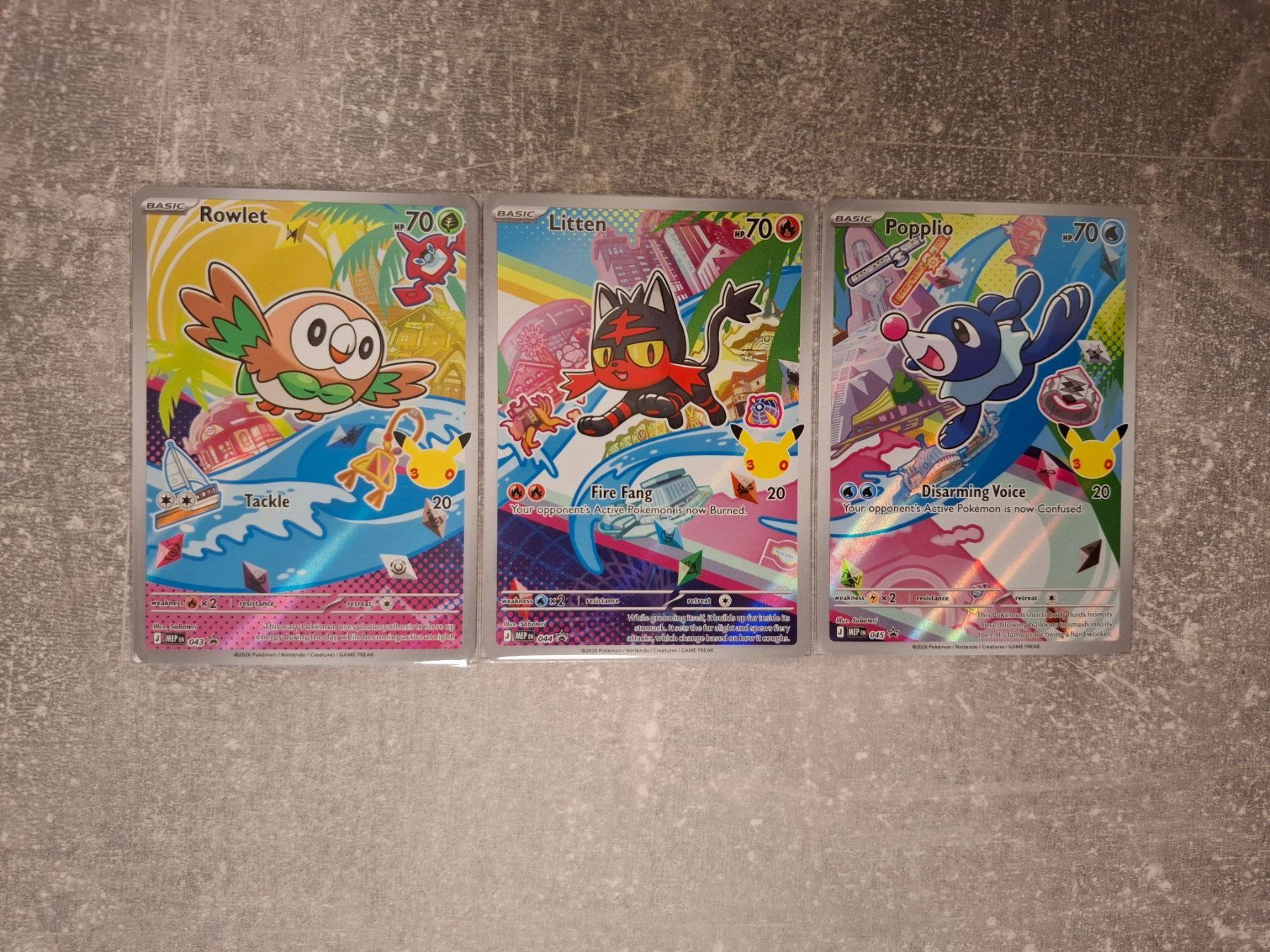 Pokémon Carte collezionabili: First Partner Alola, Rowlet, Litten, Popplio - EN - – Nuovo e nell'imballaggio originale da Winterthur venduto da andrekeller95 2