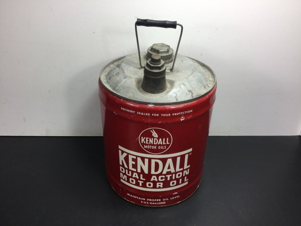Gebrauchter grosser Öl Kanister Kendall Motor Öl