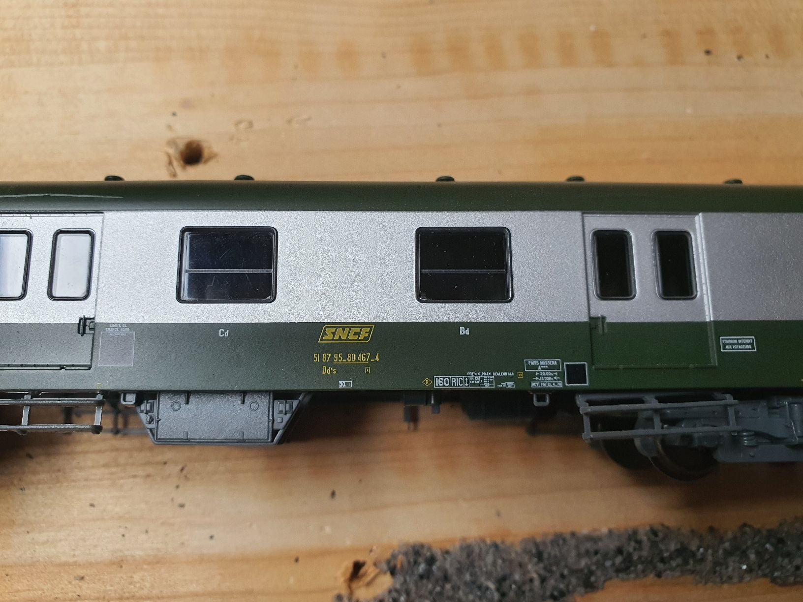Roco Modelleisenbahnen: Voiture SNCF fourgon Roco – Gebraucht aus Lavey-Village von Lofoten93 2