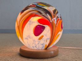 Joska Kristall Lampe Design Kugellampe Kristallglas