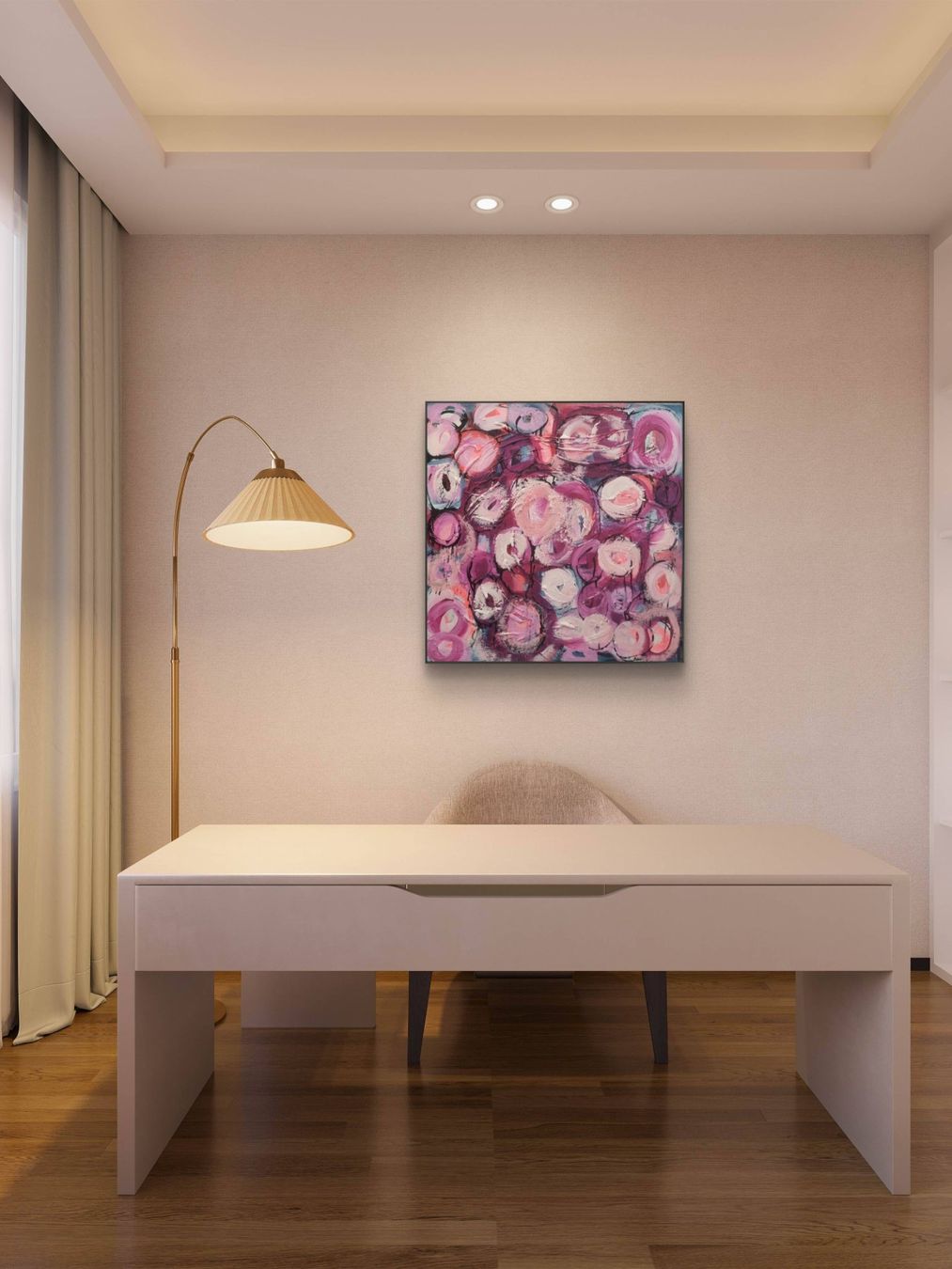 Gemälde: Originales abstraktes Bild 60x60x3cm – Neu (gemäss Beschreibung) aus Urdorf von Contra8 3