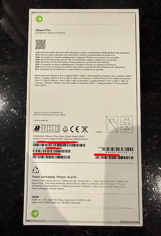 Handys / Smartphones: iPhone 17 Pro 256 GB Silber  Neu & originalverpackt – Gebraucht aus Wetzikon ZH von cmv1975 3