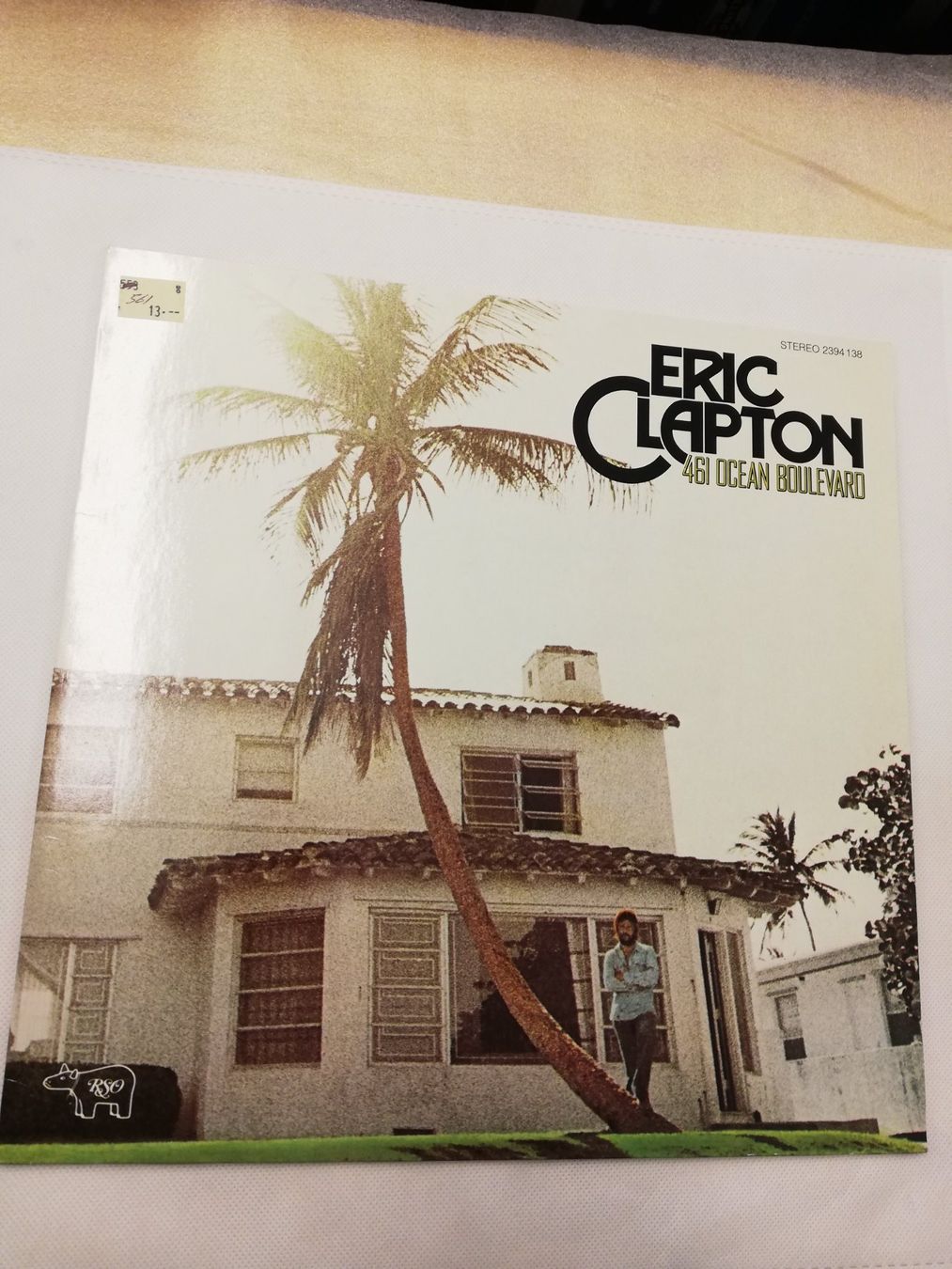 Vinyles: ERIC CLAPTON - 461 OCEAN BOULEVARD – D'occasion à Bern par Vinylsound.ch