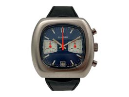 Ginsbo TV-Dial Reverse Panda Chrono | Valjoux 7734 | mit Box