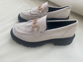 Eyecatcher - edle/sportliche Damenschuhe mit Décor, beige,41
