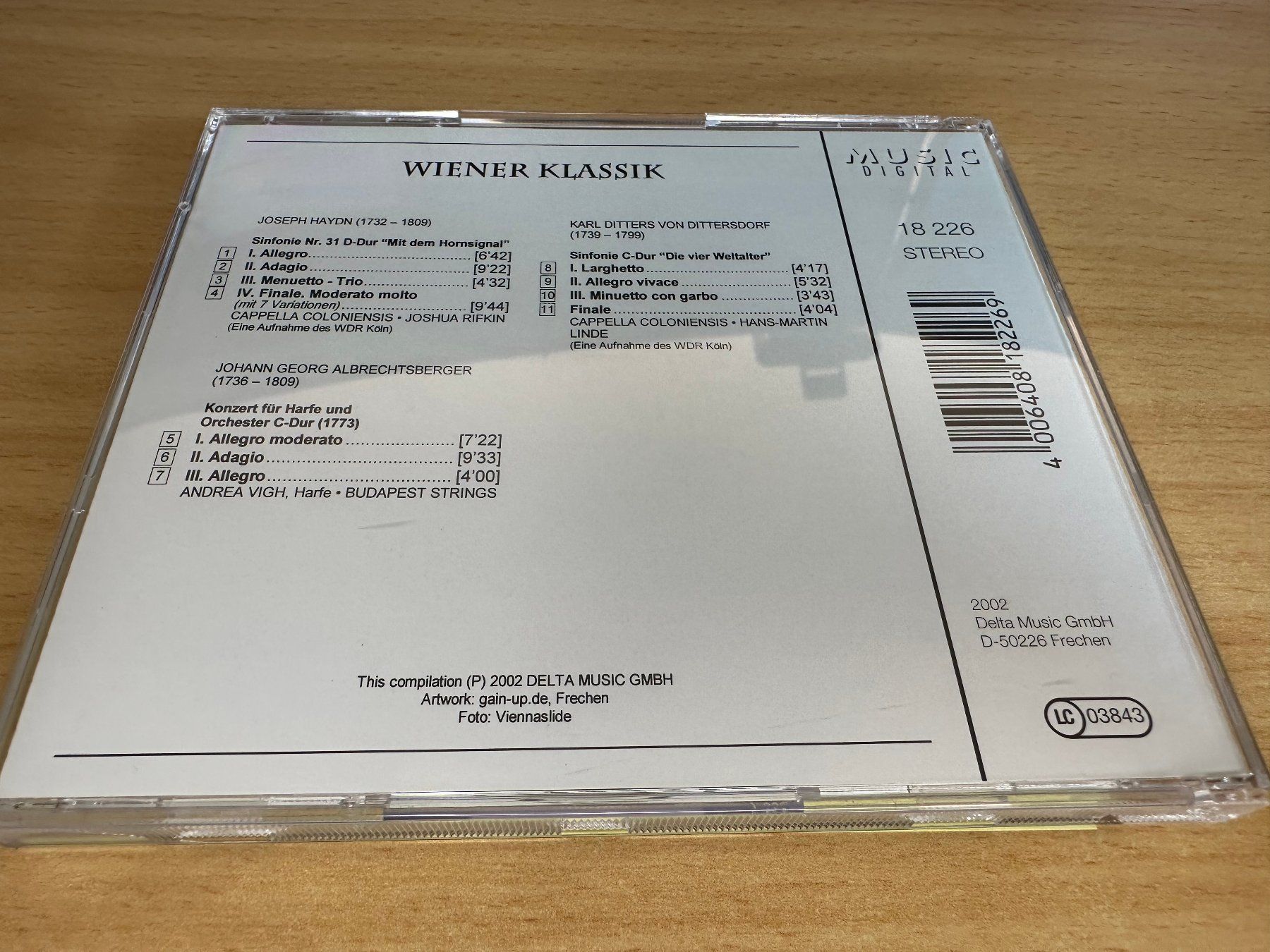 CD: Various - Wiener Klassik  - 3 CD – Usato da Rikon im Tösstal venduto da Alpenmutz 5