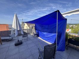 Sonnenschutzsegel ca 3.5x 2 Meter