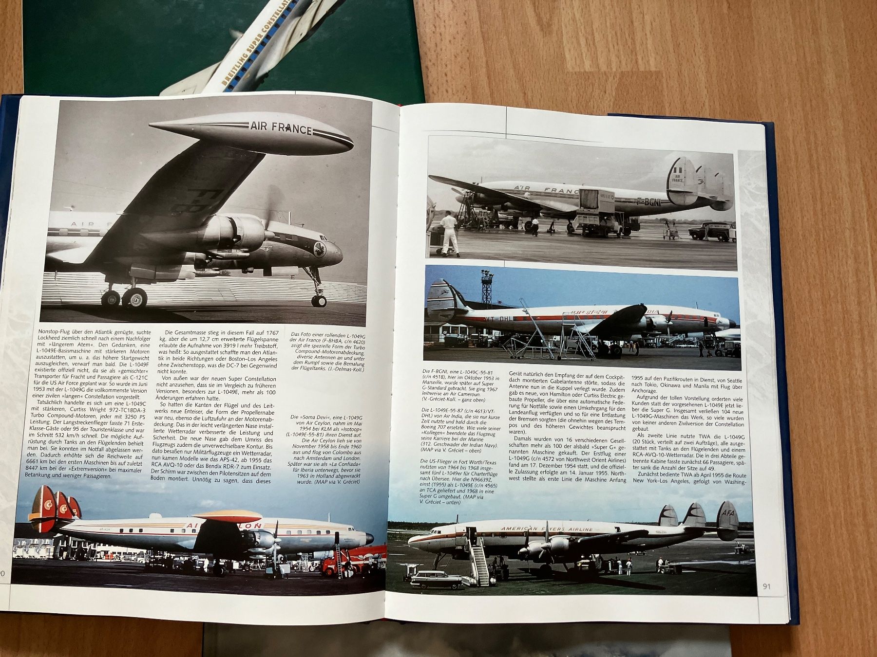 Libri: 3 x Gross Format Buch : Super Constellation – Usato da Zürich venduto da Classic_Collection_Zurich 4