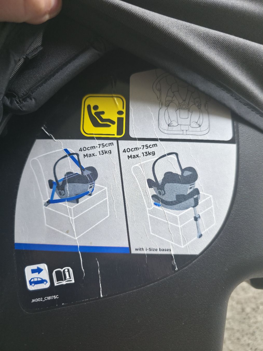 Joie Seggiolini per auto: Joie Maxicosi mit Isofix – Usato da Birrhard venduto da 123Bluemekopf123 4