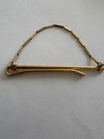 Vintage Goldfarbene Krawattenklammer - Elegantes Accessoire