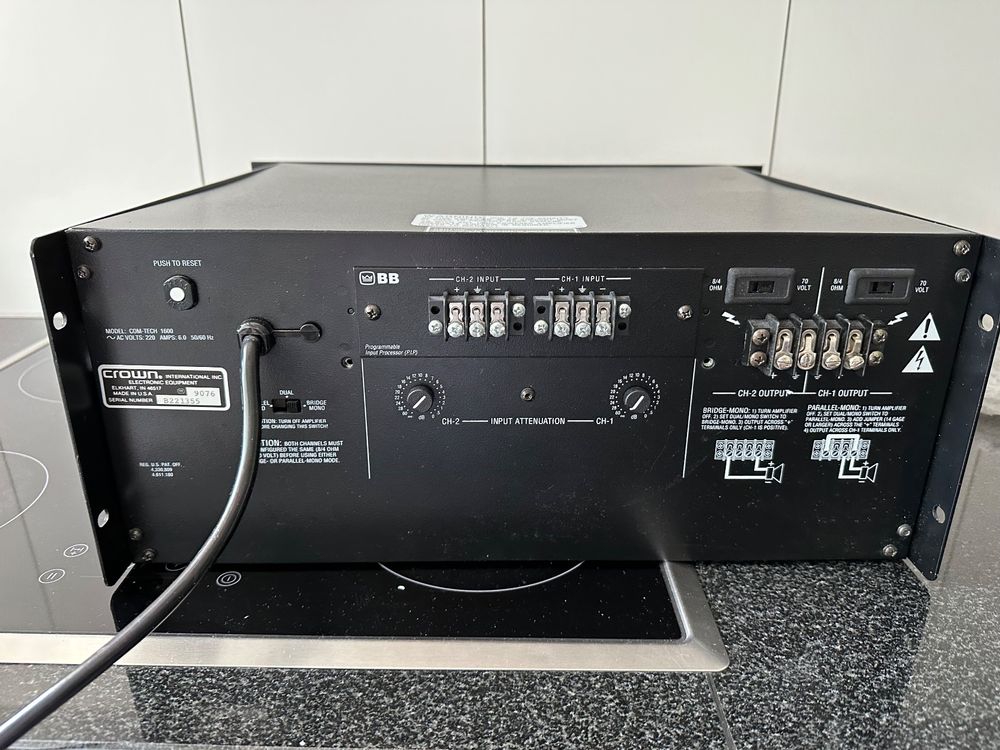 Ampli Crown ComTech 1600 Kaufen auf Ricardo
