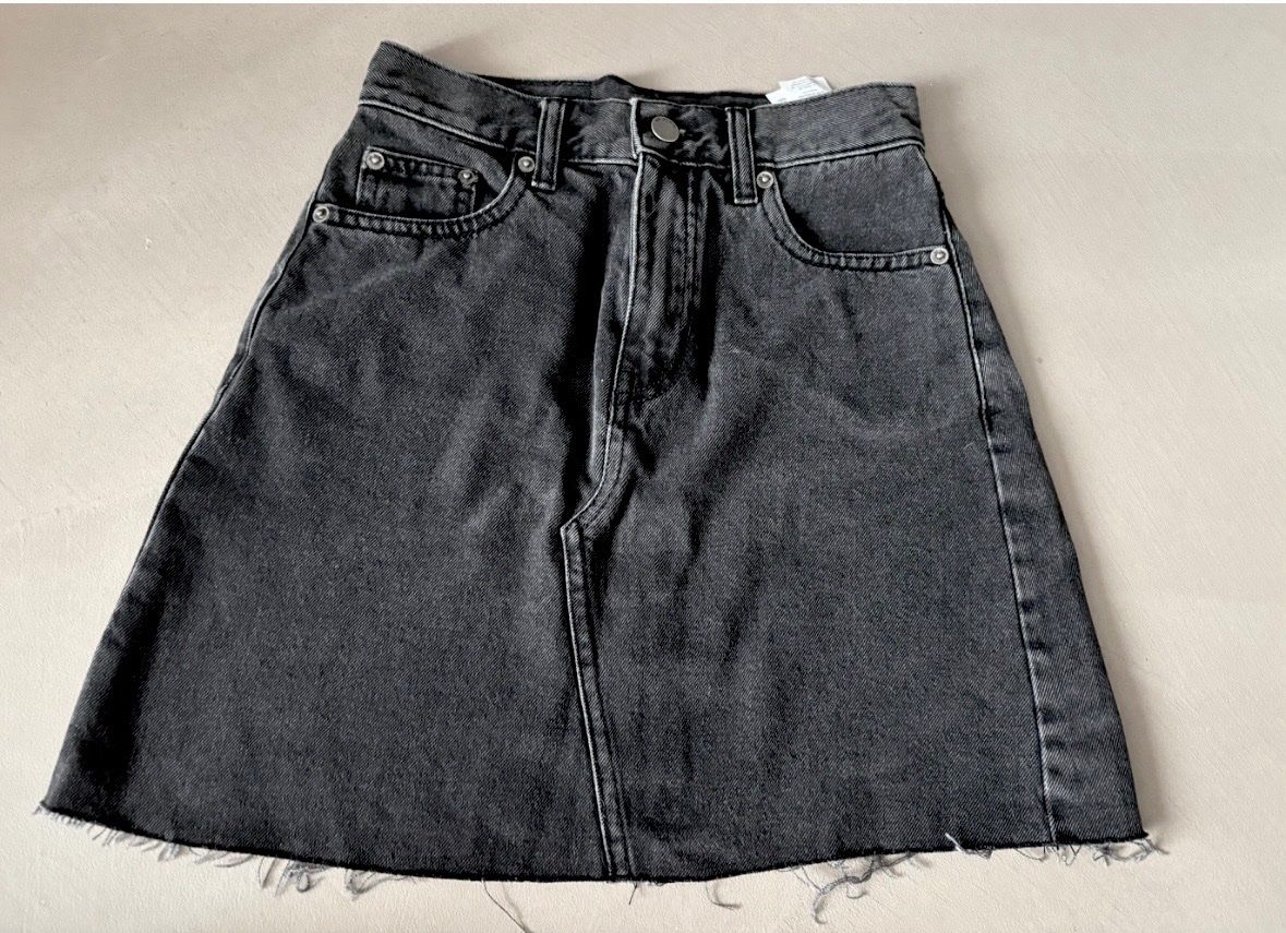 Röcke: DR DENIM Jeansrock schwarz / grau – Neu (gemäss Beschreibung) aus Bern von saendi95