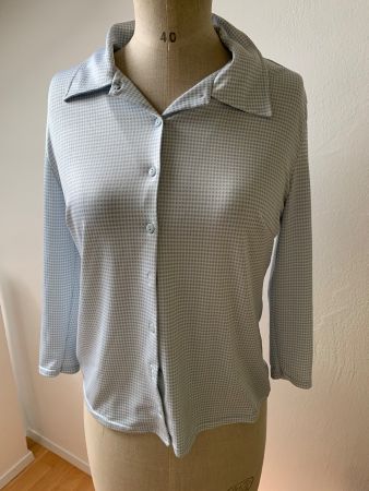 Hellblaue Bluse Gr. M