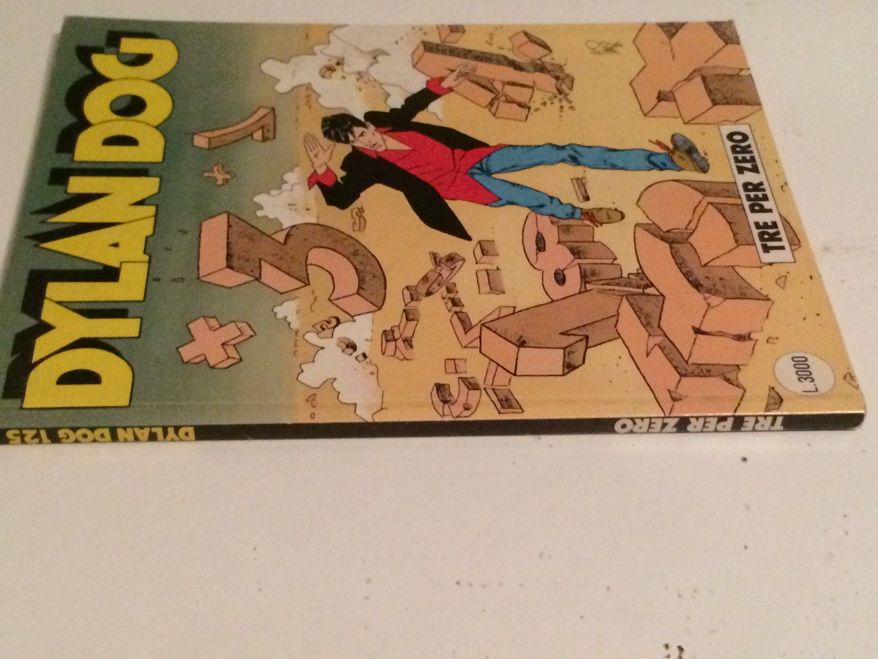 Fumetti: DYLAN DOG  # 125 TRE PER ZERO Sergio Bonelli‪ 1997 – Usato da Vezia venduto da Aquarius_Age 1