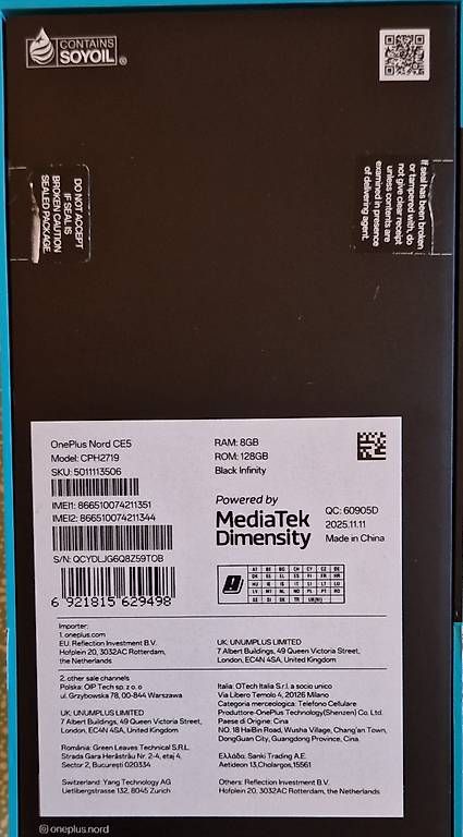 OnePlus Telefoni cellulari / Smartphones: Originalverpacktes  Handy OnePlus Nord – Nuovo e nell'imballaggio originale da Zürich venduto da bem_nsj7 3