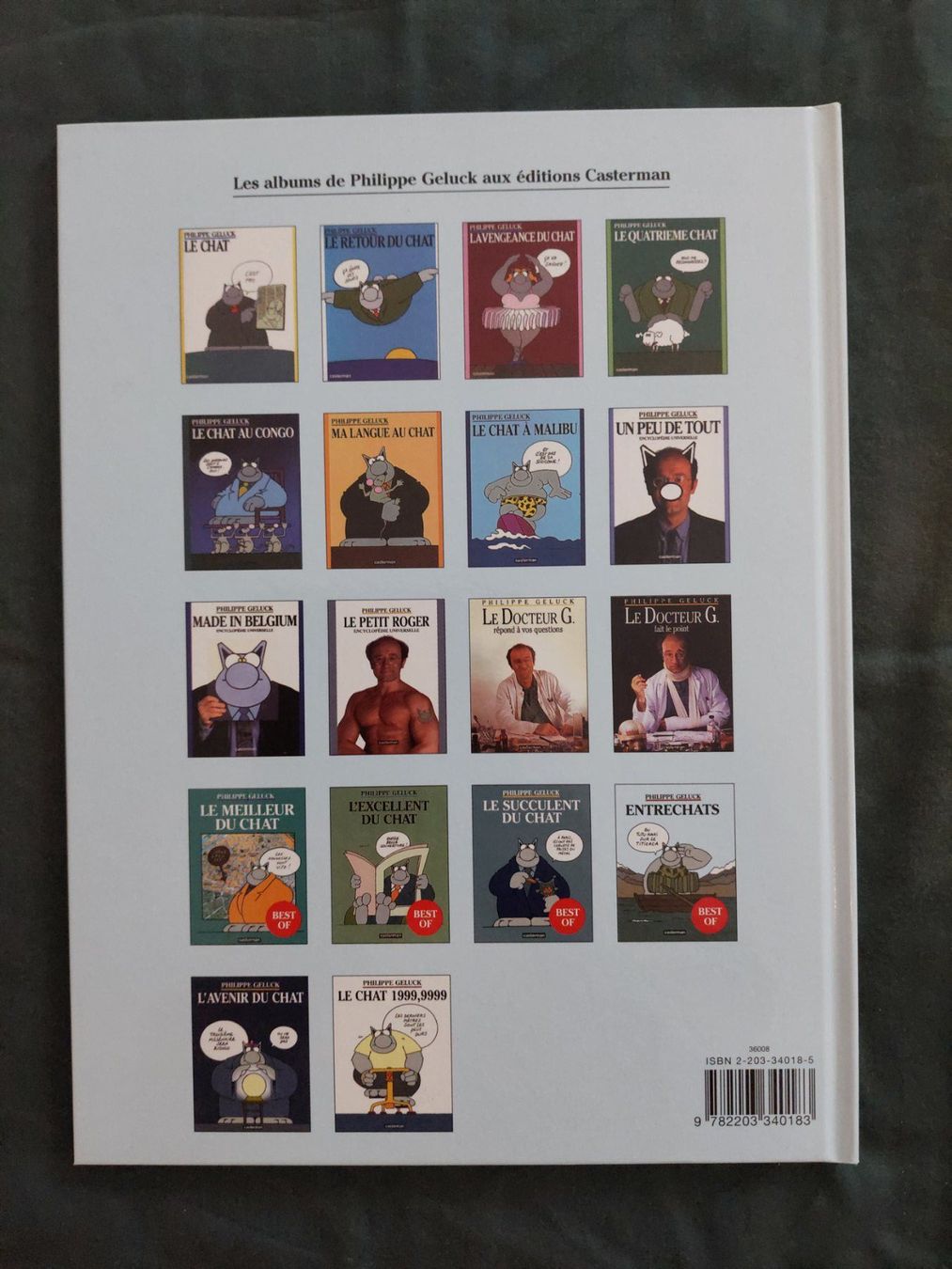 Fumetti: Le Chat Entrechats EO 1999 TBE – Usato da Genève venduto da Blu_BD 1