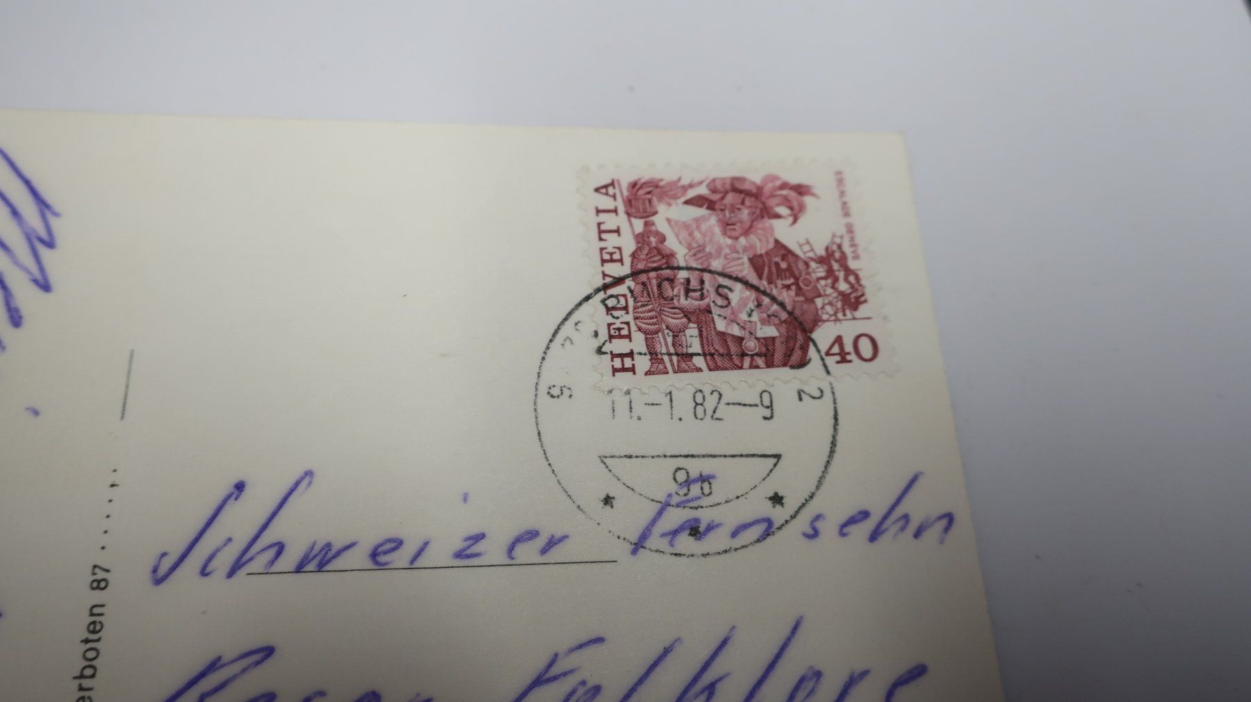 Cartoline postali: Andelfingen ZH  1982  Multivues – Usato da Cormoret venduto da Pascalll2001 3