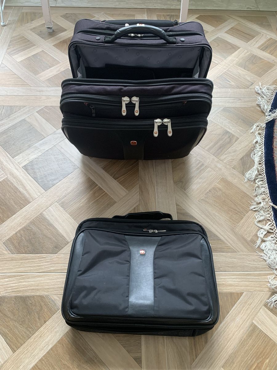 Valigie & Borse: Trolley Wenger + Sac pour laptop – Usato da Biel/Bienne venduto da granitod 5