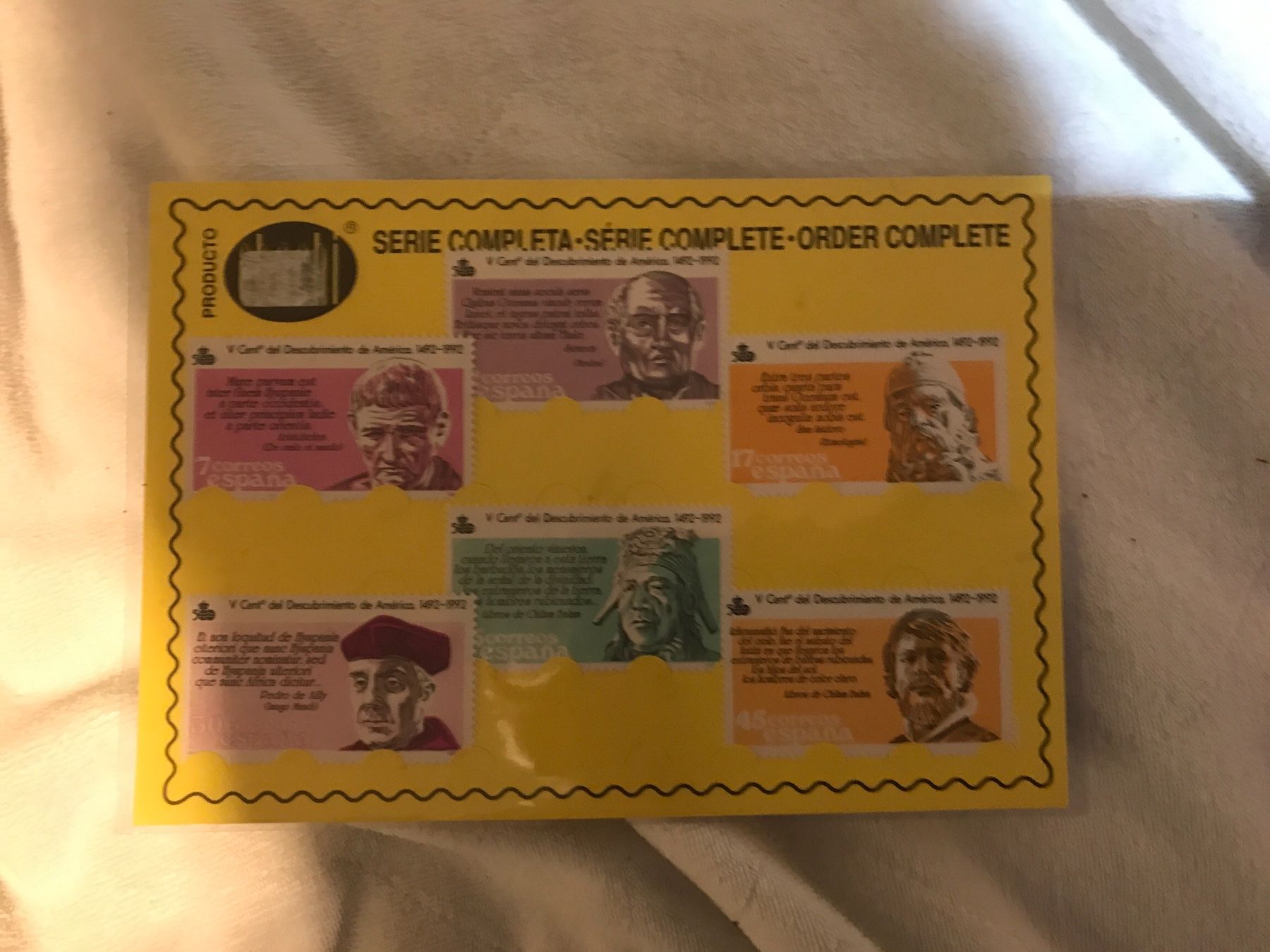 Alle Briefmarken: 4 Briefmarken-Serien Spanien (800-8) – Gebraucht aus St.Gallen von Bigdisch 3