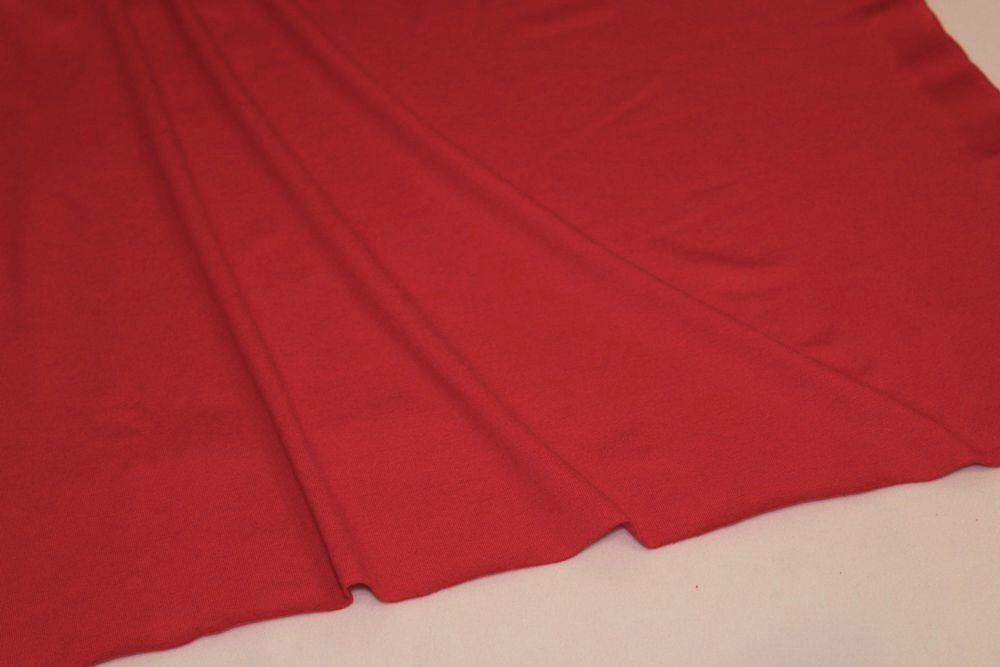 Tessuti: ***AUSVERKAUF*** Stoff Viscosejersey uni rot – Nuovo (secondo la descrizione) da Obfelden venduto da solomon111