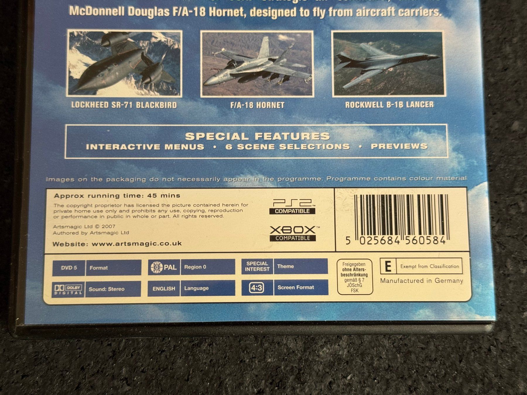 Tutti i DVDs: Fast Jets "the supersonic force" DVD EN – Usato da Fribourg venduto da tschjoly 3