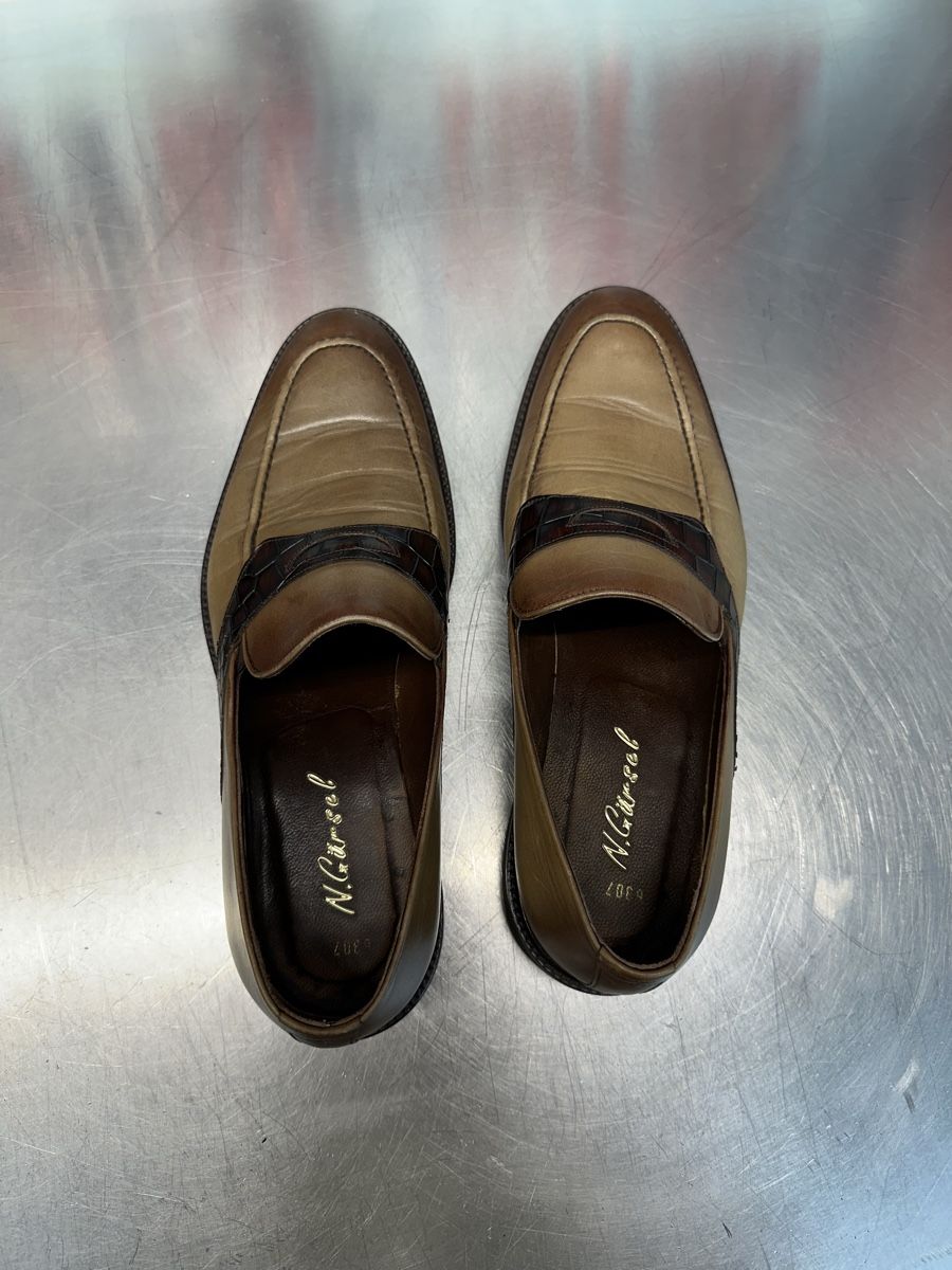 Scarpe da uomo: Edle Leder Schuhe – Usato da Schwende venduto da weesli 3
