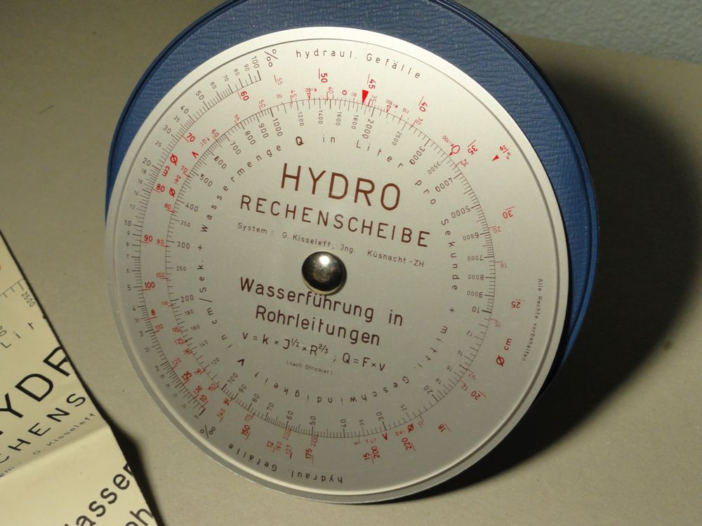 HYDRO - Rechenscheibe mit Anleitung (Gebraucht) in Solduno für CHF 26.6 ...