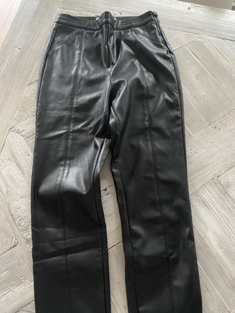 Lederleggins