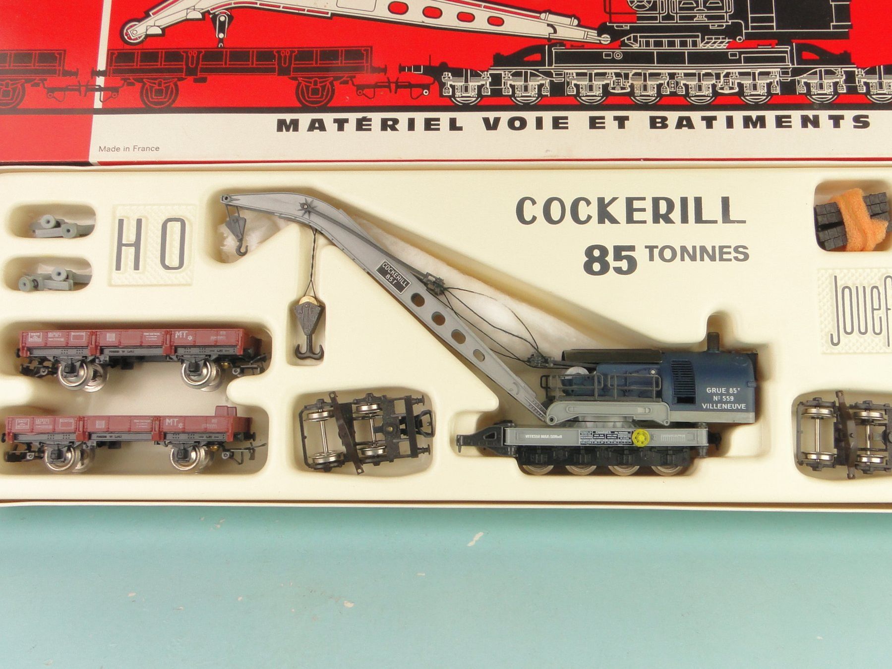Jouef Modellini di ferrovie: Jouef 663 Cockerell 85 Tonnen , NEU – Usato da Bülach venduto da cann11 1