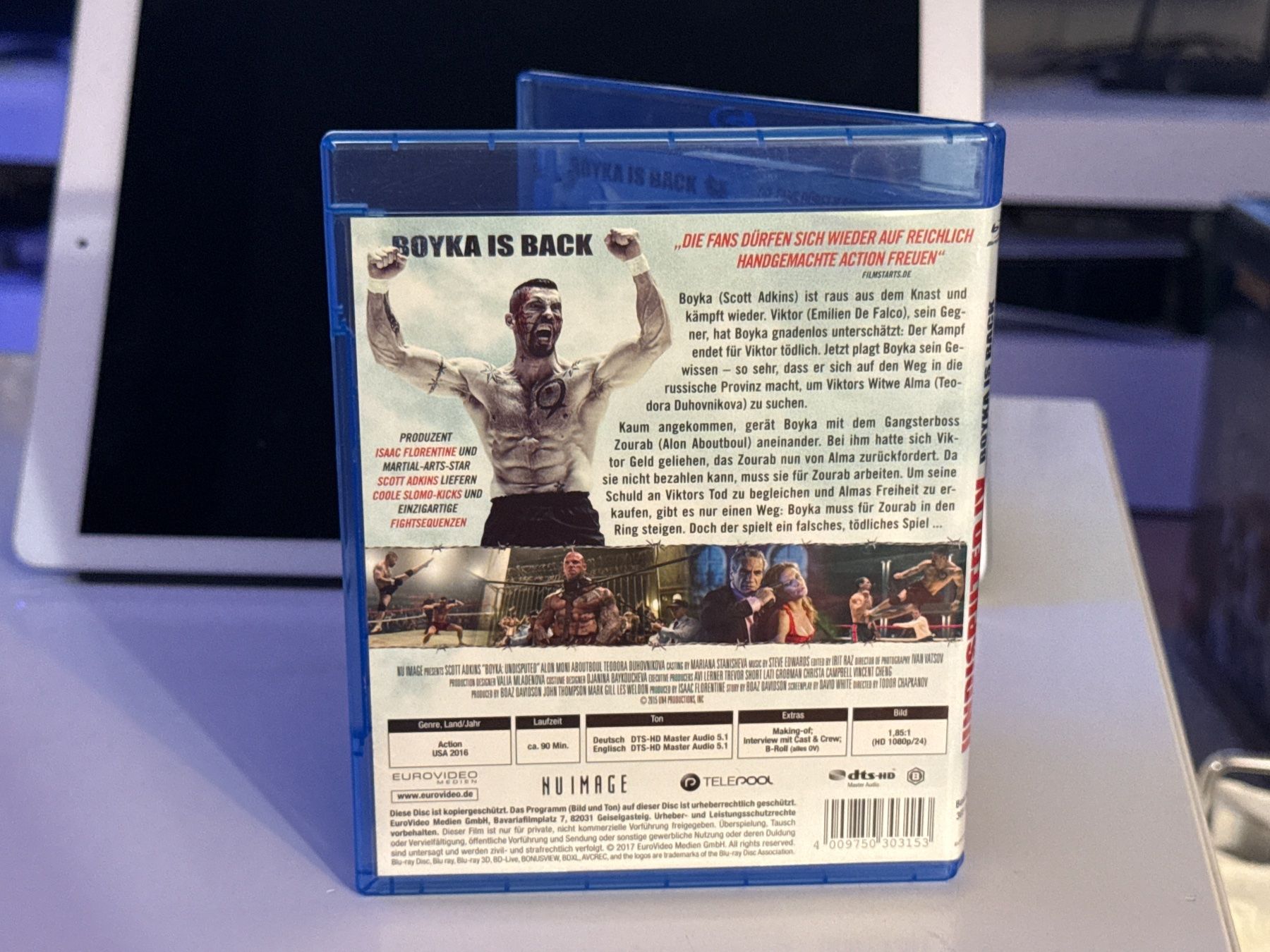 Tutti i DVDs: Undisputed IV - Boyka is back, Blu-ray – Usato da Allschwil venduto da meeresperle 1