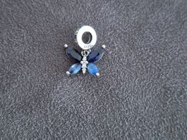 Silber Charm Schmetterling +Garantie