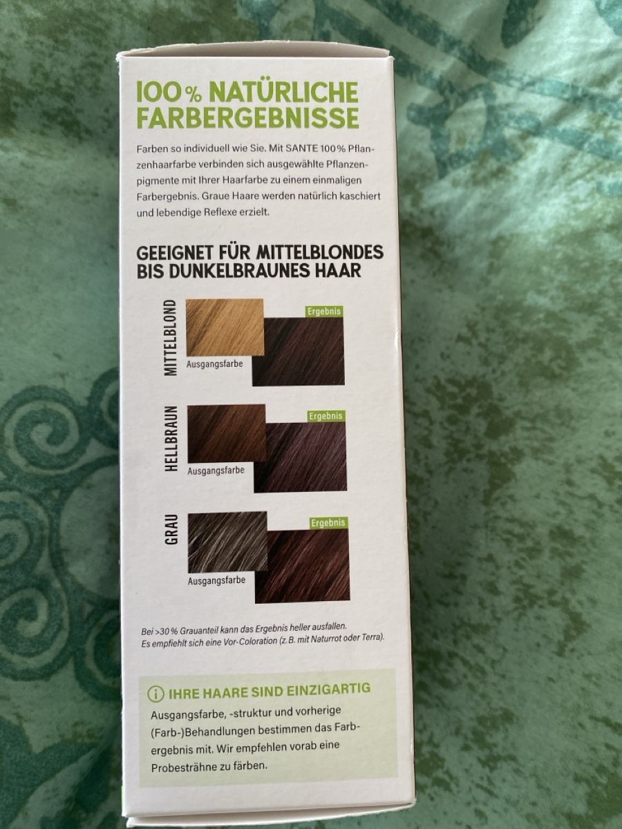 Färbemittel: Sante Haarfarbe  – Neu und originalverpackt aus Zürich von Angela69 2