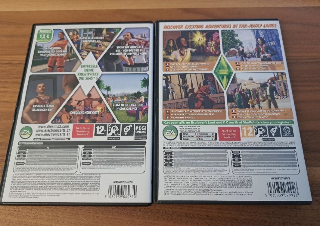 Spiele: Sims 3 + World Adventures für Windows/Mac – Gebraucht aus St. Gallen von MoMaMu12 1