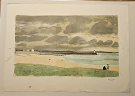 Hans Potthof Original Lithografie épreuve d'artiste 89x64cm