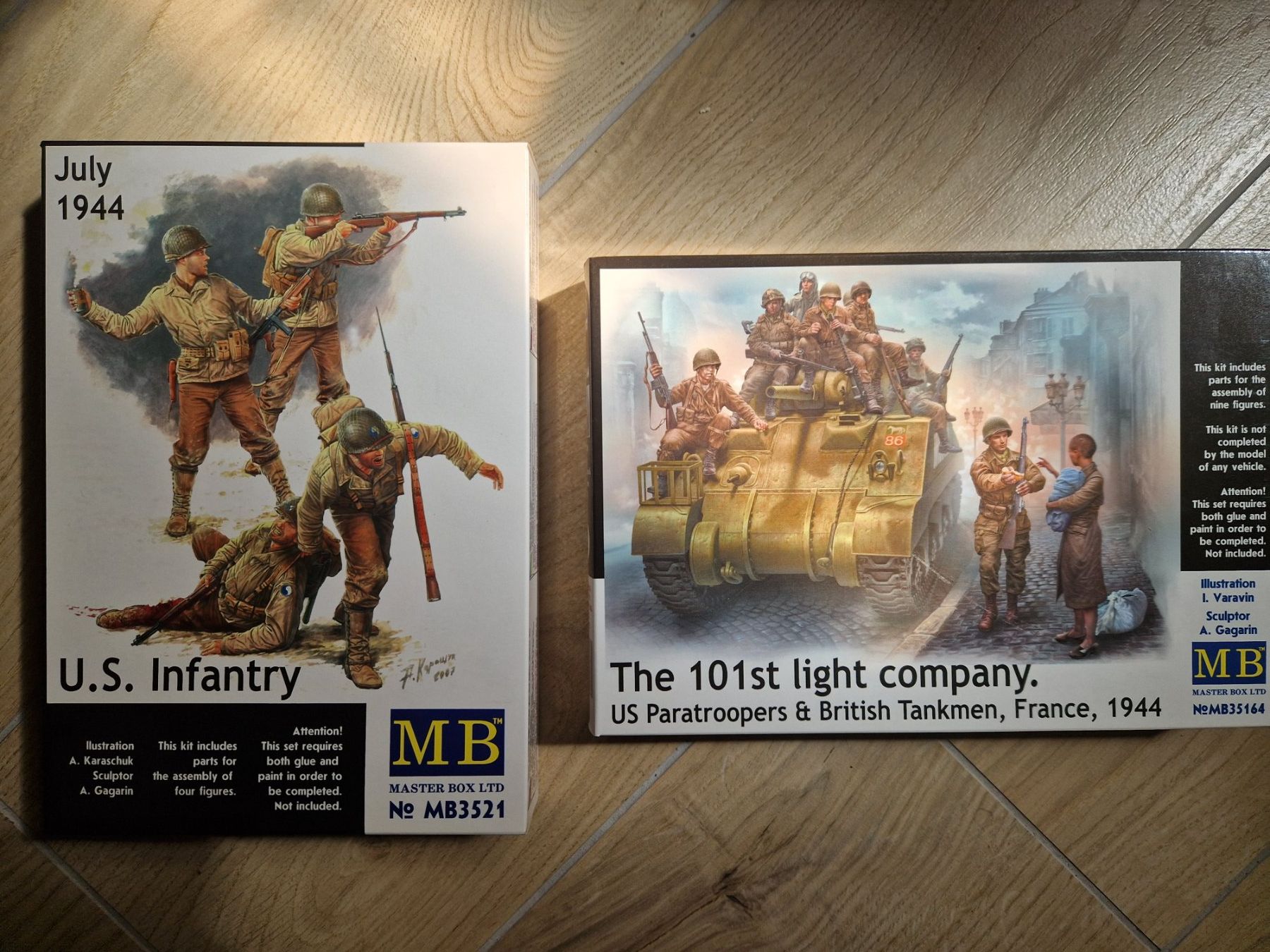 Kit di modellismo & Modellini statici: Masterbox US infantry 1/35 – Nuovo e nell'imballaggio originale da Ponte Capriasca venduto da nikfolle