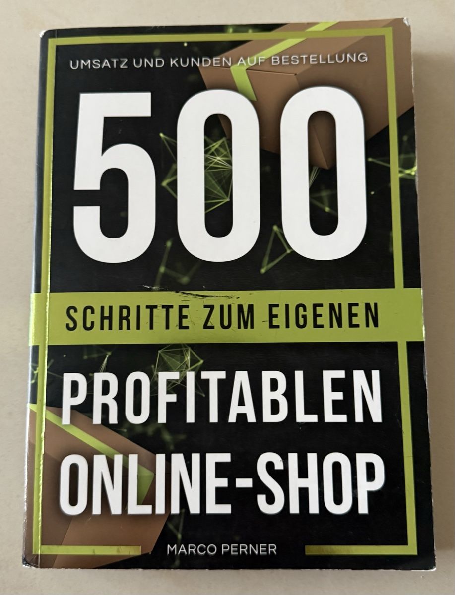Libri: 500 Schritte zum eigenen Online-Shop – Usato da Glattbrugg venduto da Toya77