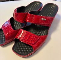 Pandolette in Lackleder, rot, Vital (Grösse 40, neuwertig)