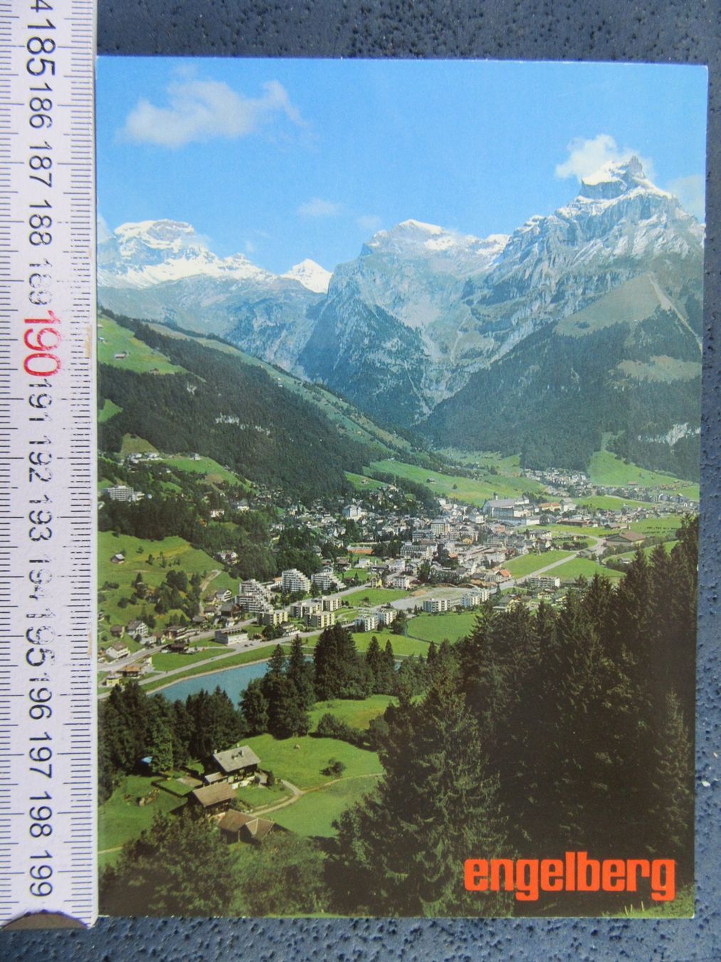 Cartoline postali: ENGELBERG ONW AK LUFTBILD VOGELSCHAU – Usato da Ettingen venduto da Hausi4711