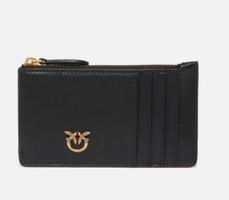 PINKO Kartenetui mit Logo-Prägung