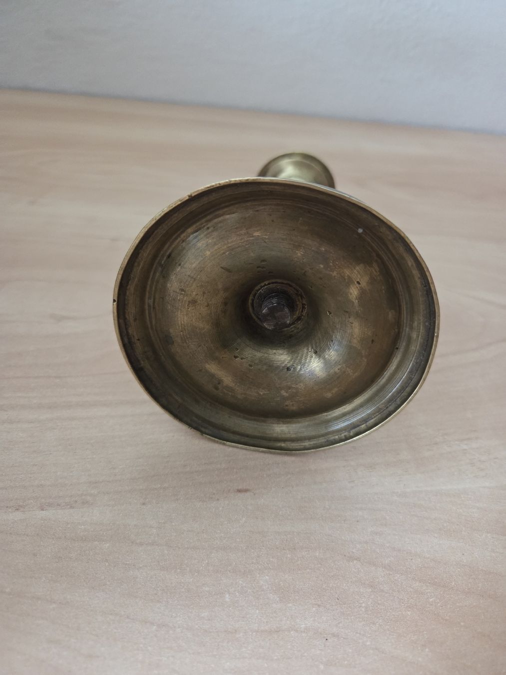 Portacandele: Vintage massiver Messing Kerzenständer  – Usato da Winterthur venduto da katzen07 2