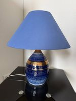 Original Georges Pelletier Keramik Tischlampe