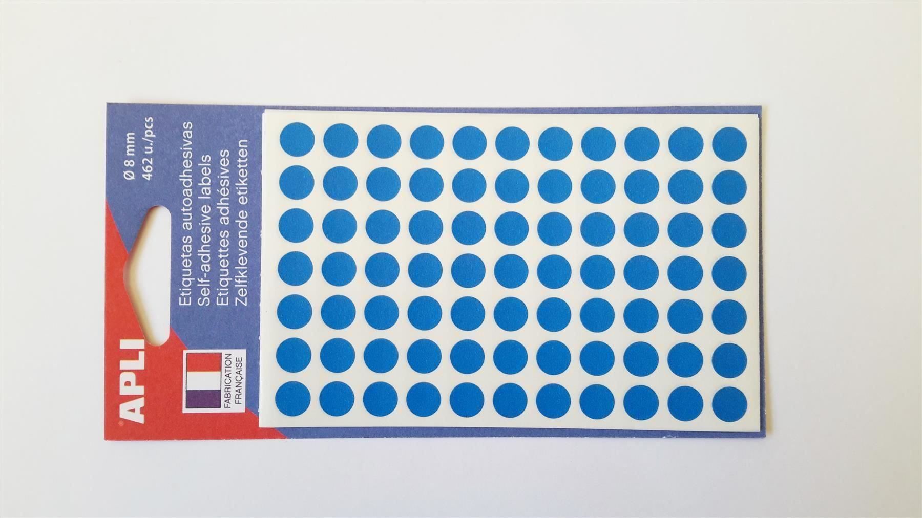 Sticker: Markierungspunkte, blau, 8mm, 462 Stück – Nuovo e nell'imballaggio originale da St. Gallen venduto da cointec 2