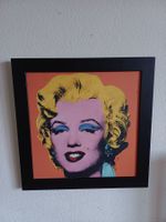 Bild in Rahmen MARILYN MONROE Mehrfarbkunstdruck ANDY WARHOL