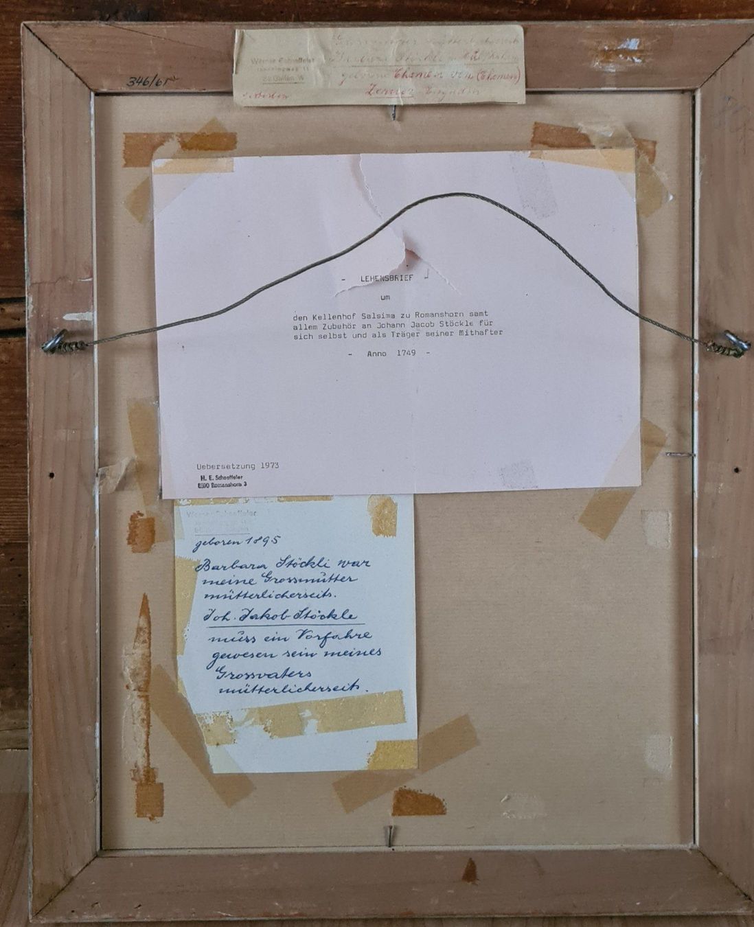 Dipinti: Portrait – Usato da Hauptwil venduto da Schwertfisch24 3