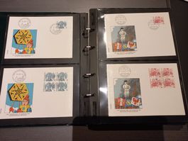 Briefmarken Ausgabetag Volksbräuche 1977