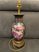 Vintage chinesische Lampe, Blumenmuster, Top Zustand! (52)