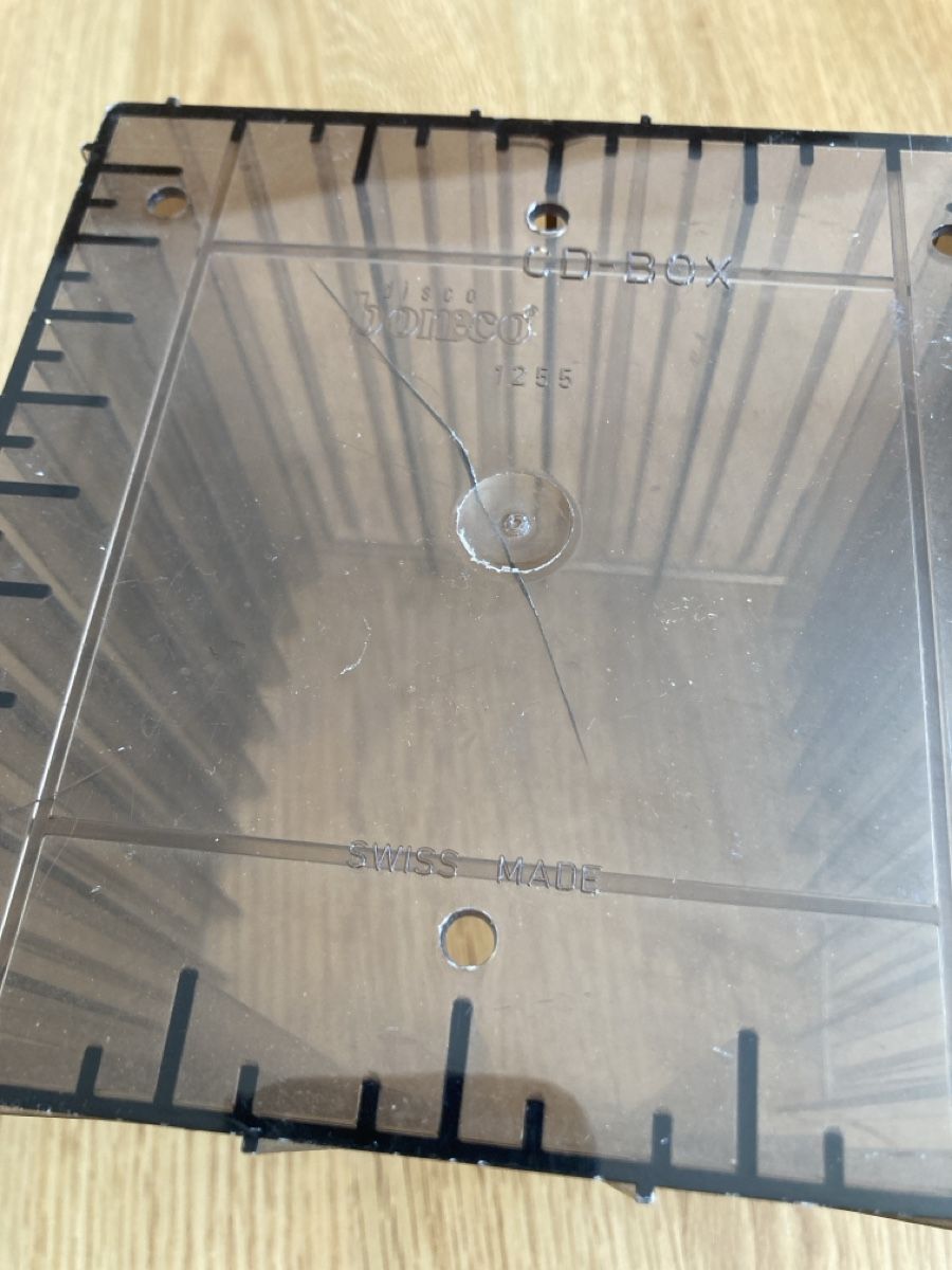 CDs: Lot de 2 boîtes à CD - Swiss Made, vintage! – Gebraucht aus Biel/Bienne von almercaa 1