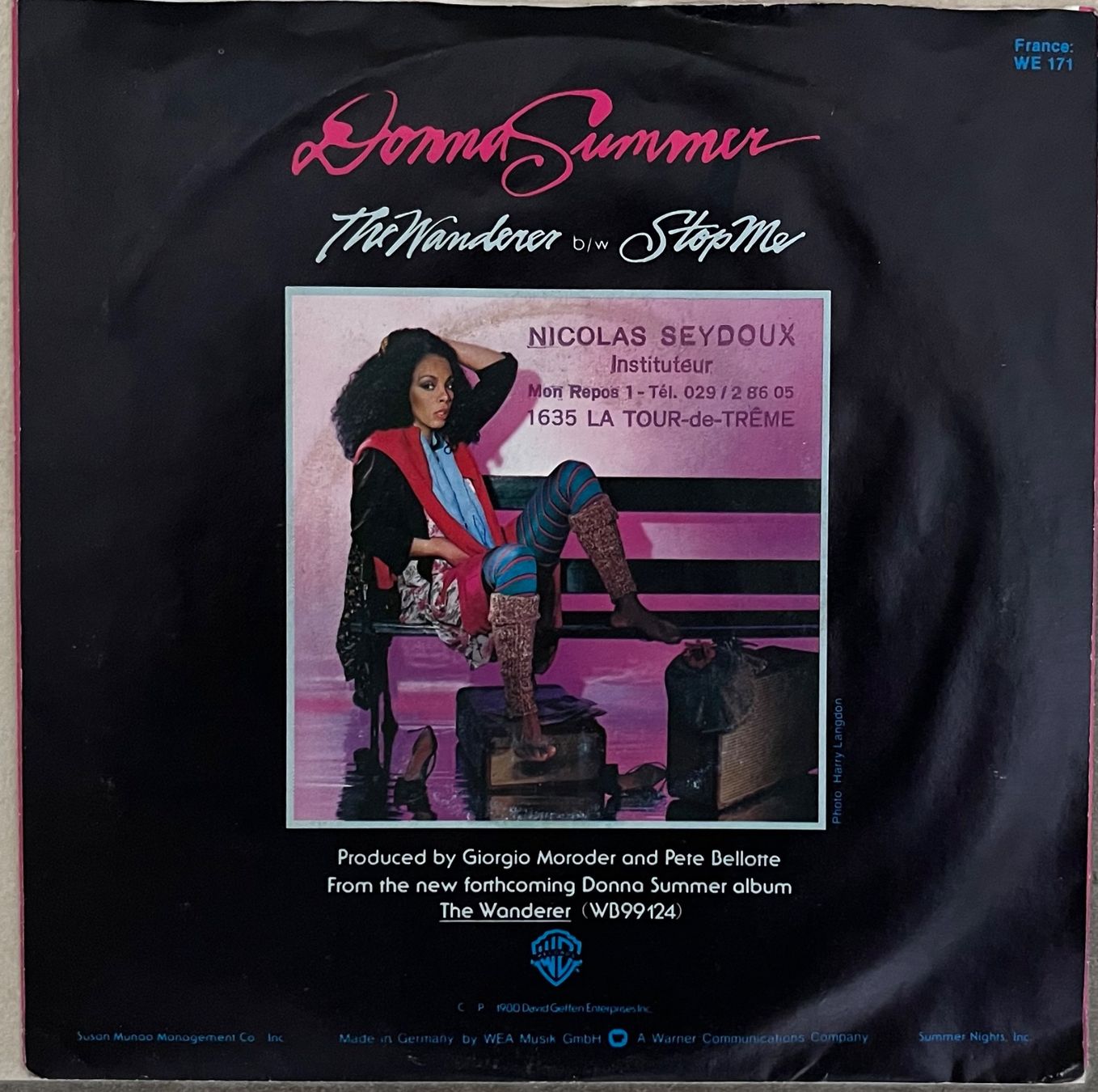 Schallplatten: DONNA SUMMER - THE WANDERER – Gebraucht aus Bussigny von vinyl-pas-cher 1