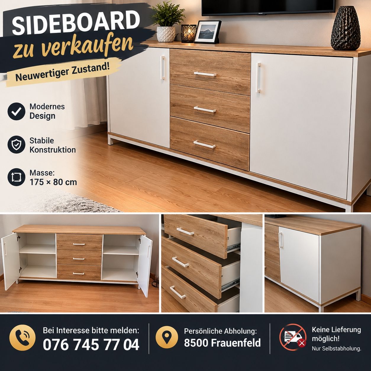 Kommoden: Sideboard – Gebraucht aus Volken von Smileee