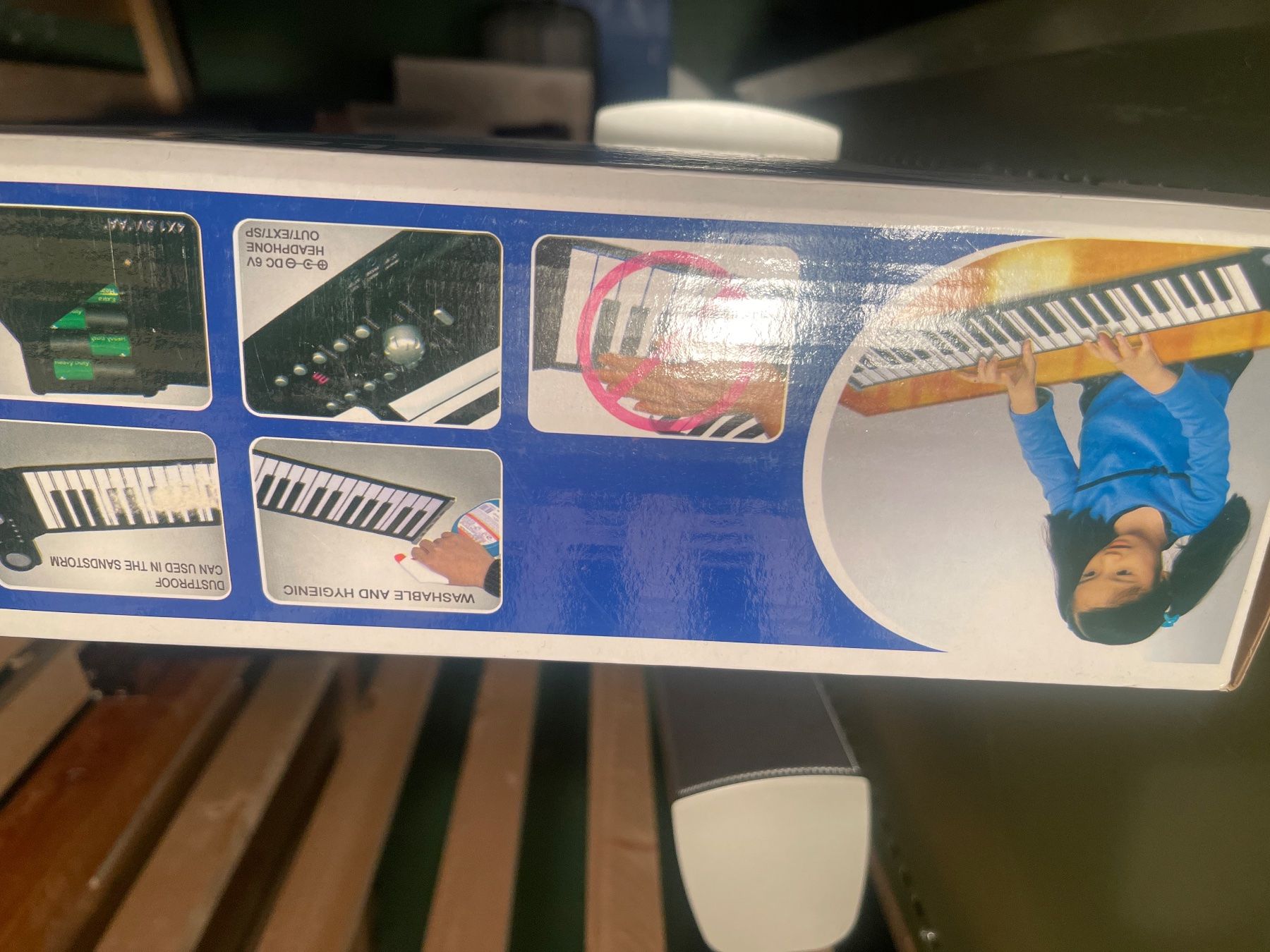 Musikinstrumente: Touch Flexible USB Portable MIDI Keyboard Roll Up Electronic – Neu (gemäss Beschreibung) aus Trimbach von SABO-61 6